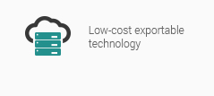 Low-cost exportable technology